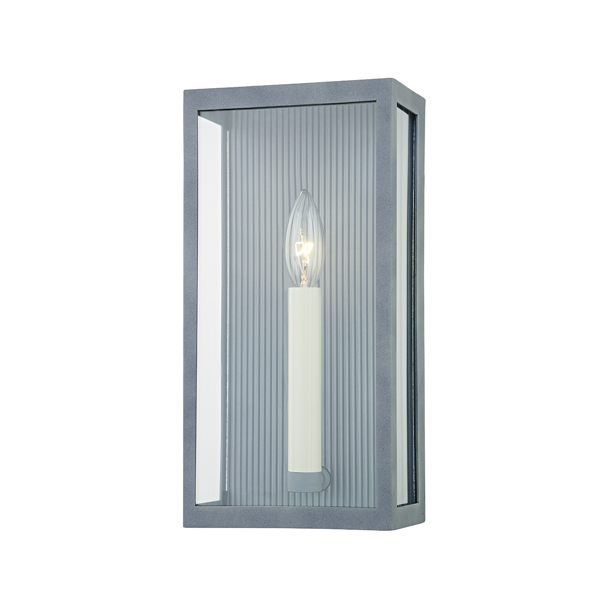 Troy Lighting 1 LIGHT EXTERIOR WALL SCONCE B1031 Outdoor l Wall Troy Lighting WEATHERED ZINC  