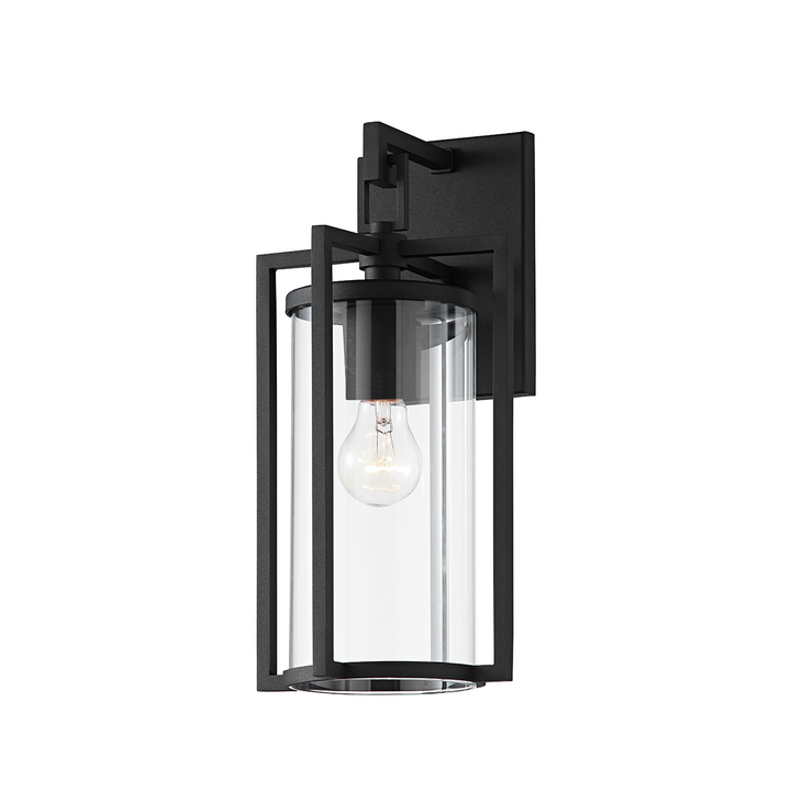 Troy Lighting 1 LIGHT SMALL EXTERIOR WALL SCONCE B1141 Wall Sconces Troy Lighting TEXTURE BLACK  