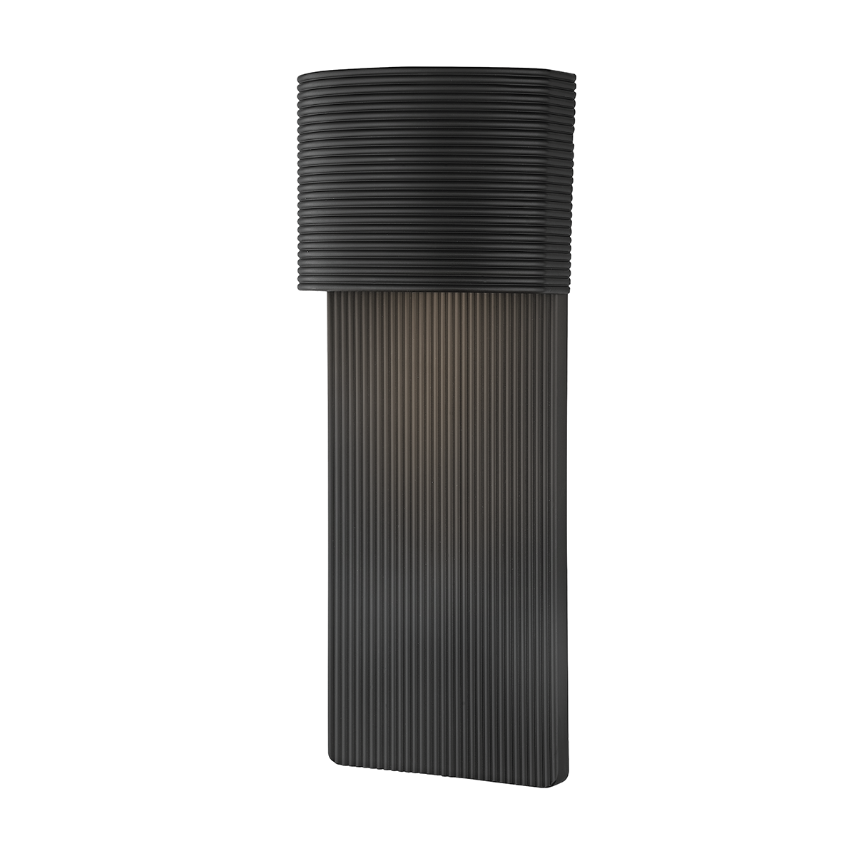 Troy Lighting 1 LIGHT LARGE EXTERIOR WALL SCONCE B1217 Outdoor l Wall Troy Lighting SOFT BLACK  