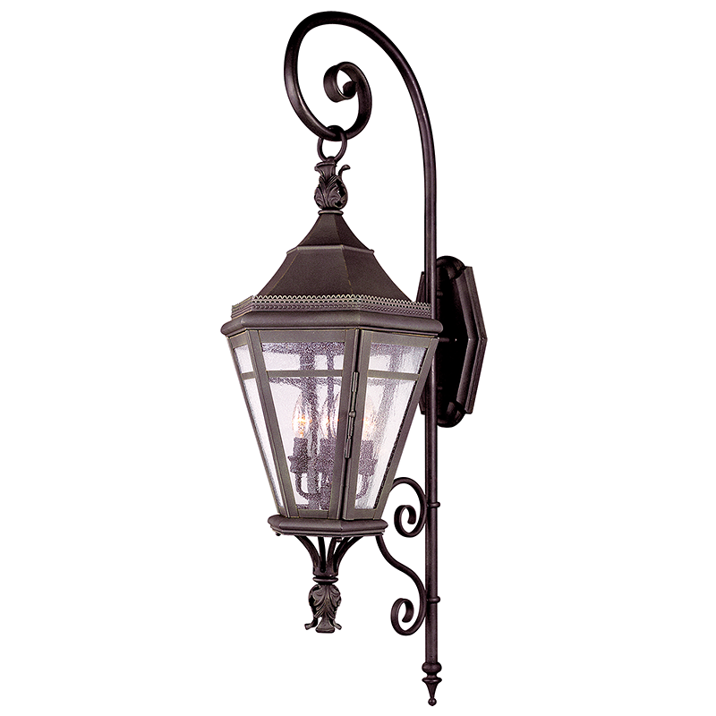 Troy Lighting MORGAN HILL 4LT WALL LANTERN EXTRA LARGE B1273 Outdoor Wall Lights Troy Lighting NATURAL RUST  