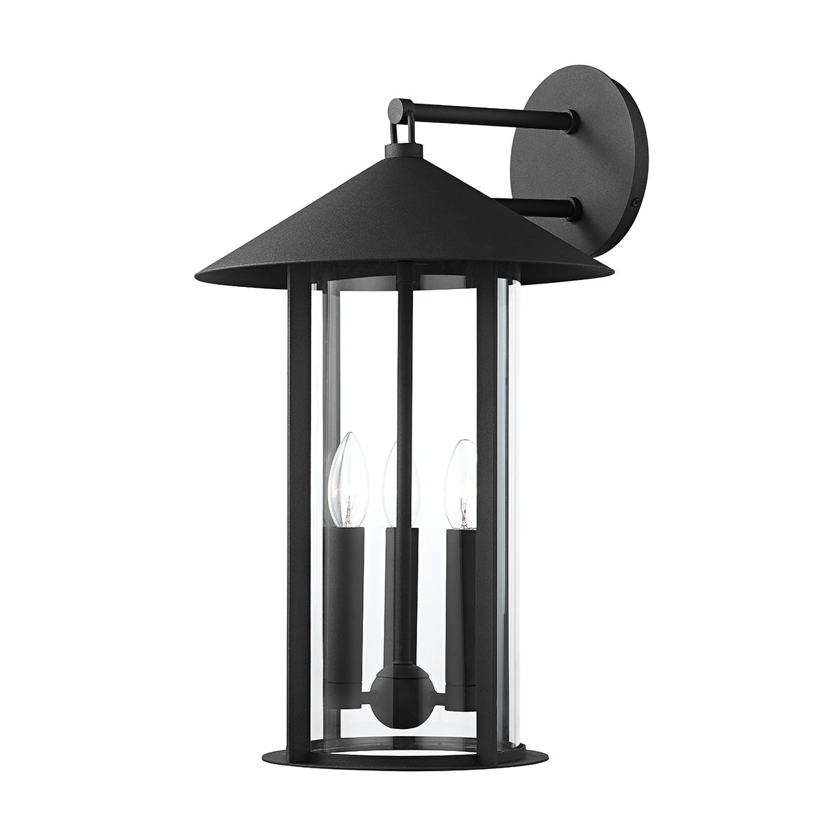 Troy Lighting 4 LIGHT EXTERIOR WALL SCONCE B1953 Outdoor l Wall Troy Lighting TEXTURE BLACK  