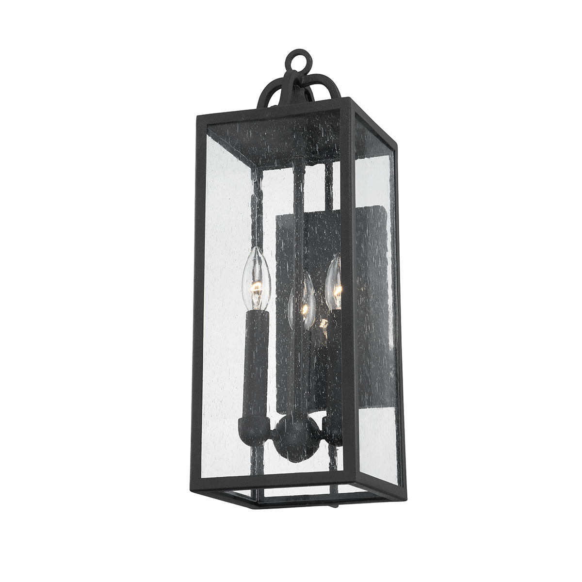 Troy CAIDEN 3 LIGHT EXTERIOR WALL SCONCE B2062 Outdoor l Wall Troy Lighting FORGED IRON  