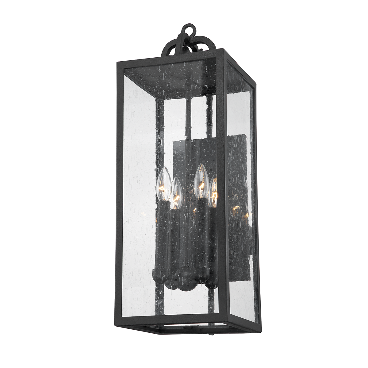 Troy CAIDEN 4 LIGHT EXTERIOR WALL SCONCE B2063 Outdoor l Wall Troy Lighting FORGED IRON  