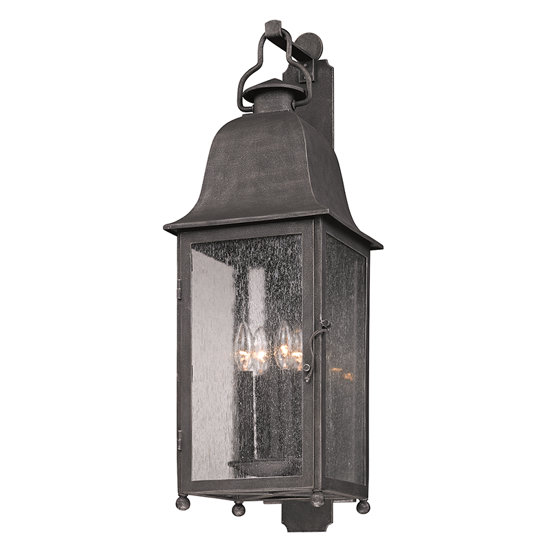 Troy Lighting LARCHMONT 4LT WALL LANTERN LARGE B3213 Outdoor l Wall Troy Lighting AGED PEWTER  