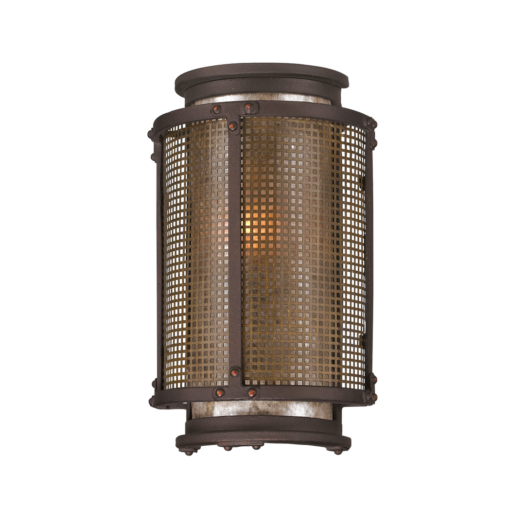 Troy Lighting COPPER MOUNTAIN 1LT WALL LANTERN SMALL B3271 Wall Sconces Troy Lighting COPPER MOUNTAIN BRONZE  