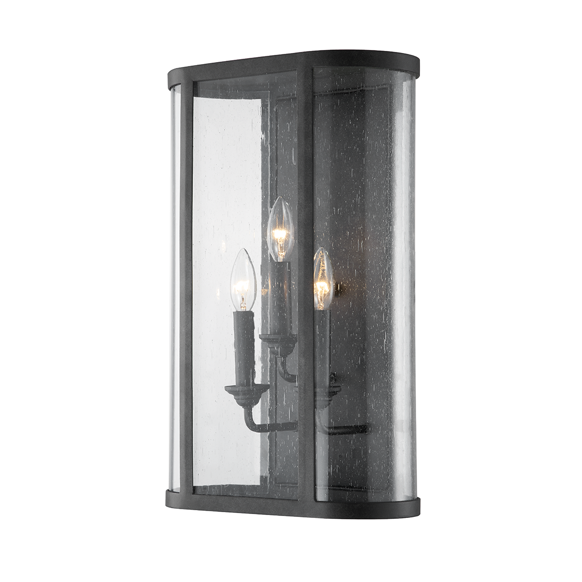 Troy Lighting 3 LIGHT LARGE EXTERIOR WALL SCONCE B3403 Outdoor l Wall Troy Lighting FORGED IRON  