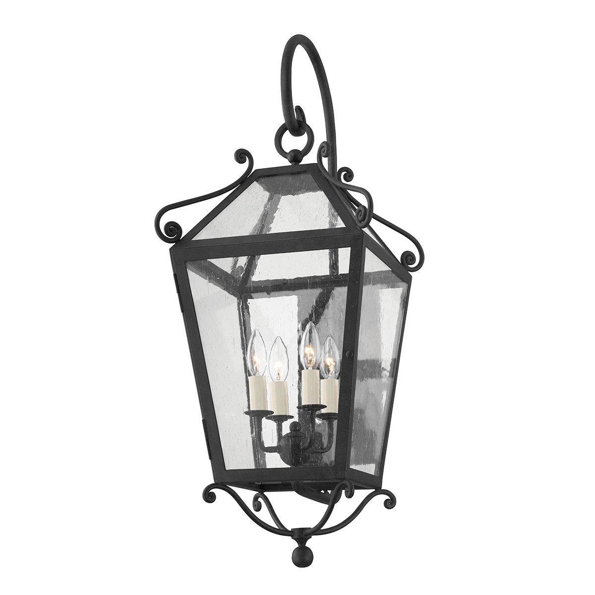 Troy Lighting 4 LIGHT LARGE EXTERIOR WALL SCONCE B4124 Outdoor l Wall Troy Lighting FRENCH IRON  