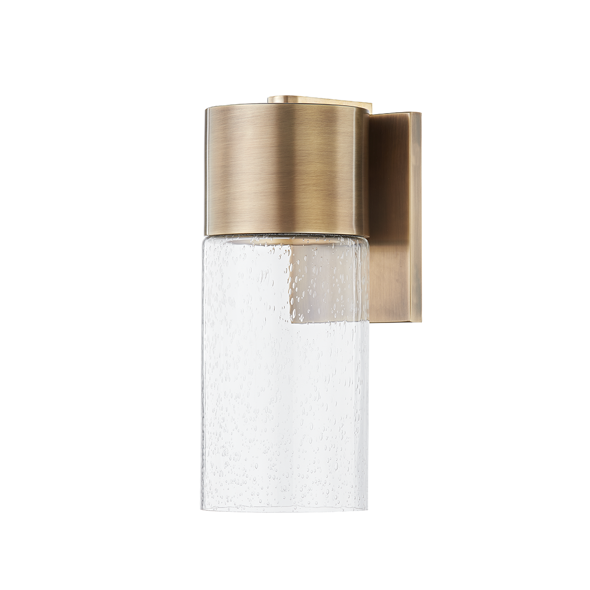 Troy Lighting 1 LIGHT SMALL EXTERIOR WALL SCONCE B5115 Outdoor l Wall Troy Lighting PATINA BRASS  
