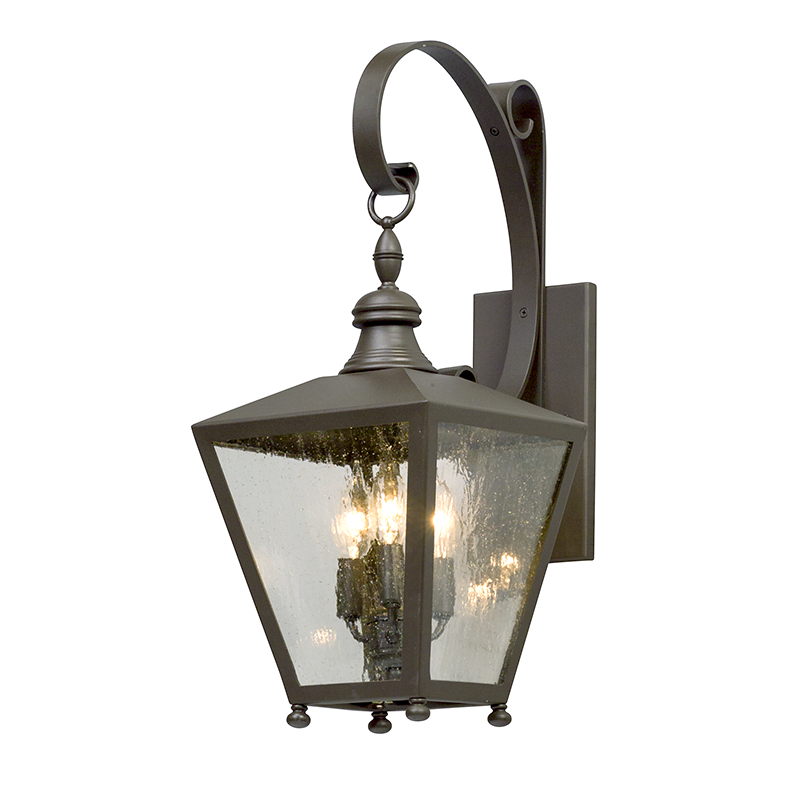 Troy Lighting MUMFORD 3LT WALL LANTERN MEDIUM B5192 Outdoor Wall Lights Troy Lighting   