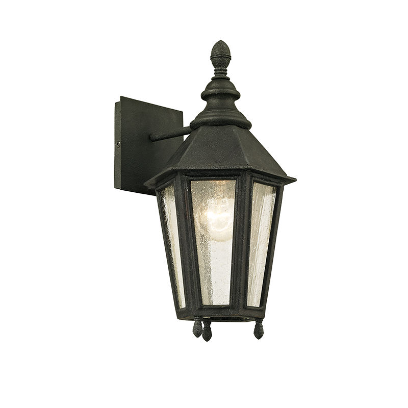 Troy Lighting SAVANNAH 1LT WALL B6431 Outdoor Wall Lights Troy Lighting VINTAGE IRON  