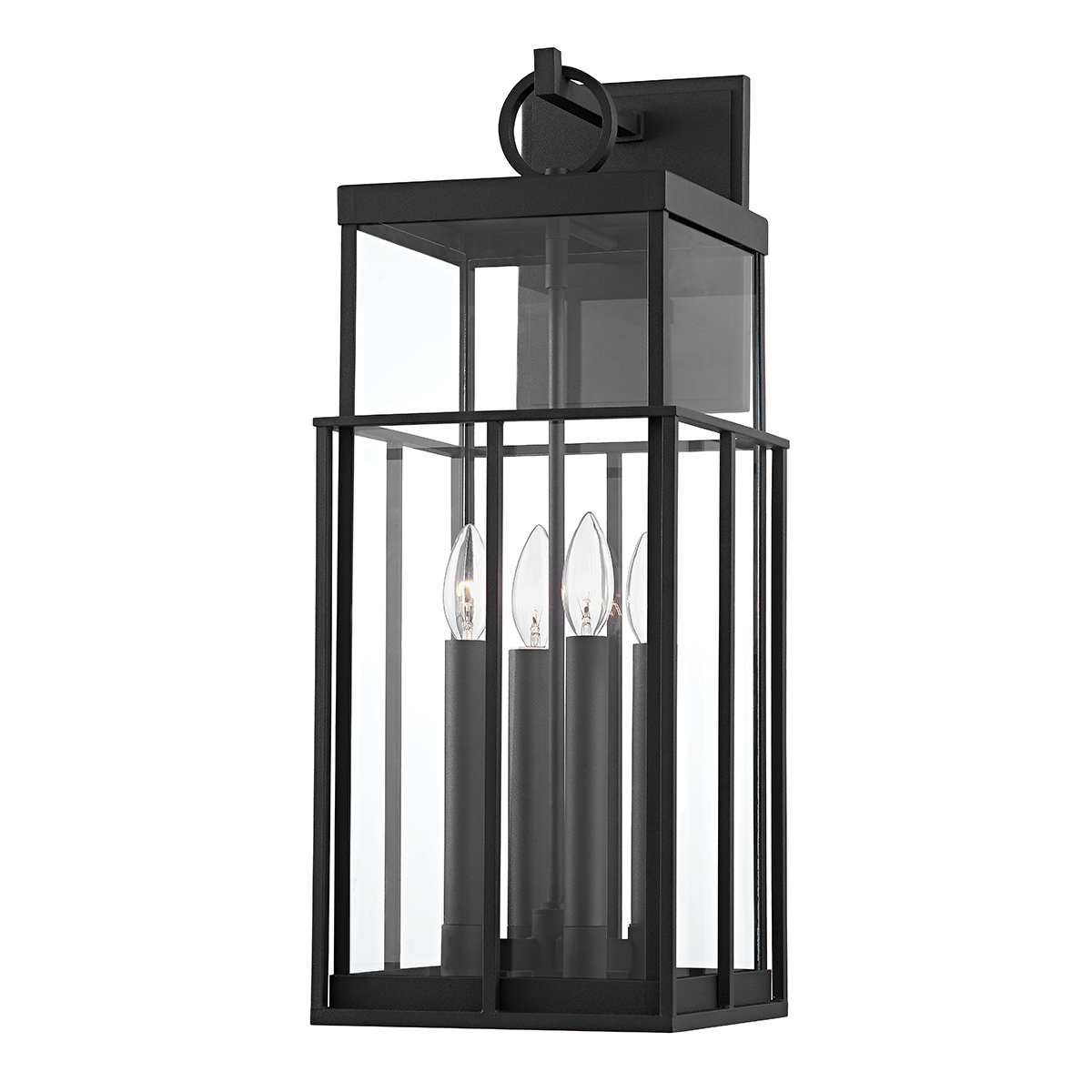 Troy Lighting 4 LIGHT EXTERIOR WALL SCONCE B6483 Outdoor l Wall Troy Lighting TEXTURE BLACK  