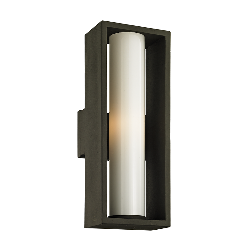 Troy Lighting MONDRIAN 1LT WALL B6493 Outdoor Wall Lights Troy Lighting TEXTURED BRONZE  