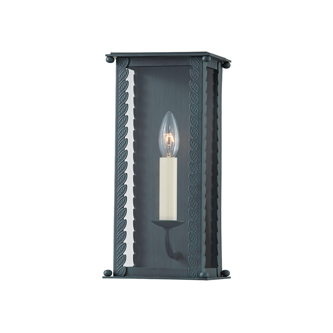 Troy Lighting 1 LIGHT SMALL EXTERIOR WALL SCONCE B6711 Wall Sconces Troy Lighting VERDIGRIS  