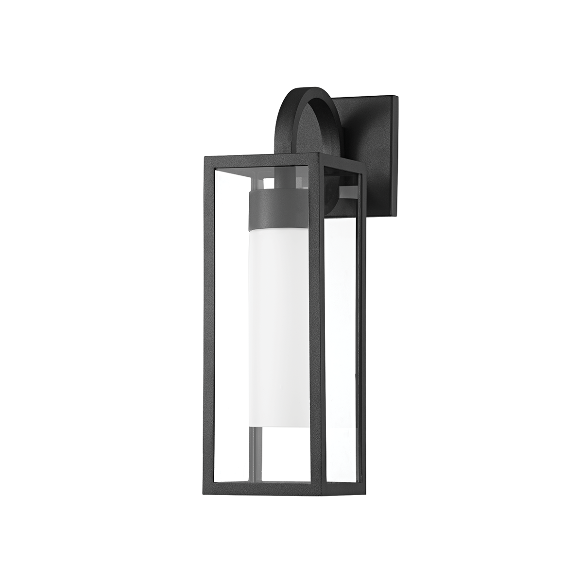 Troy Lighting 1 LIGHT SMALL EXTERIOR WALL SCONCE B6911 Outdoor l Wall Troy Lighting TEXTURE BLACK  
