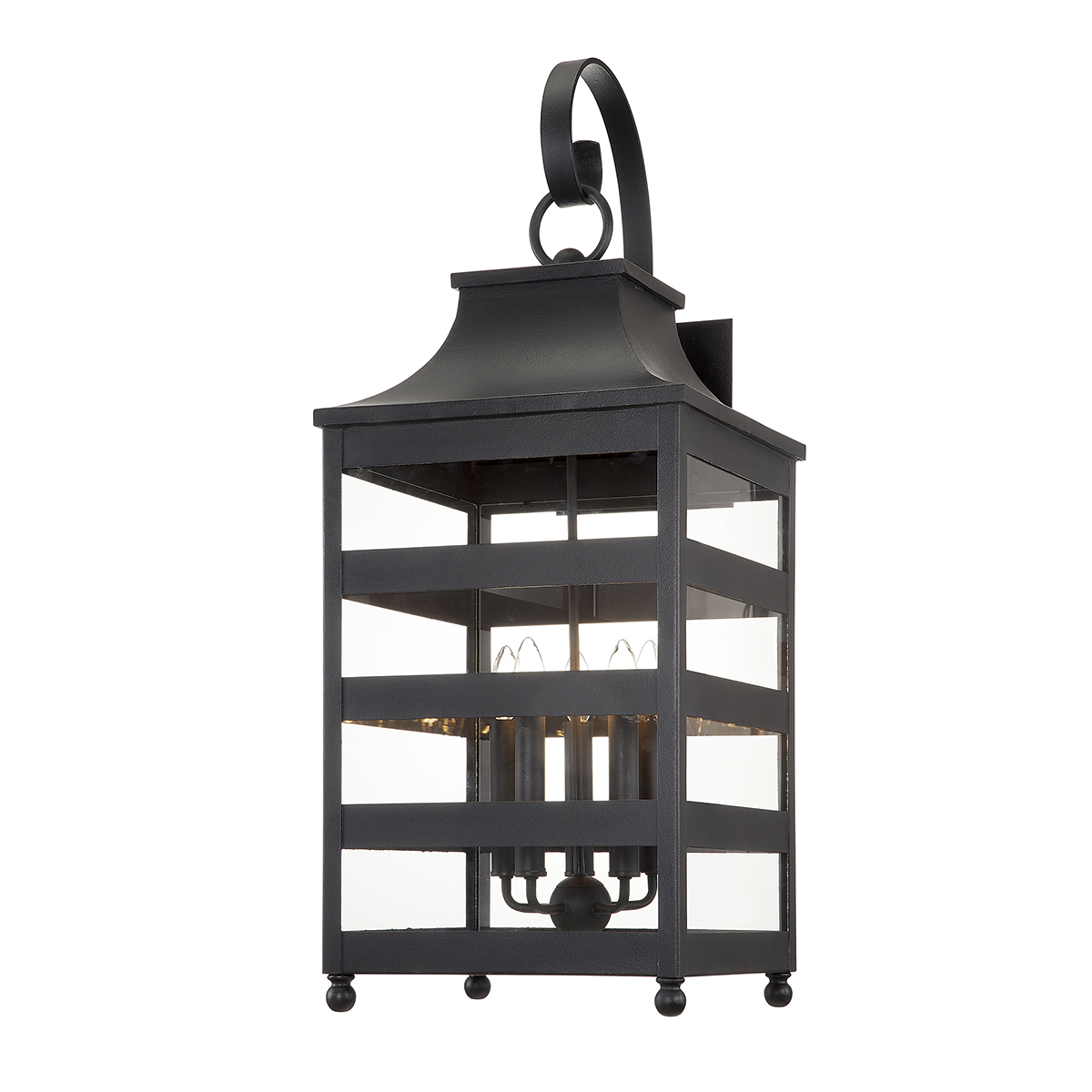 Troy Lighting HOLSTROM 5LT WALL B7434 Outdoor l Wall Troy Lighting FORGED IRON  