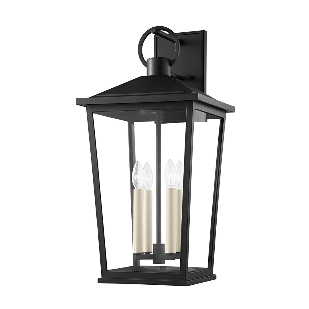 Troy Lighting 4 LIGHT EXTRA LARGE EXTERIOR WALL SCONCE B8904 Outdoor Wall Lights Troy Lighting TEXTURE BLACK  