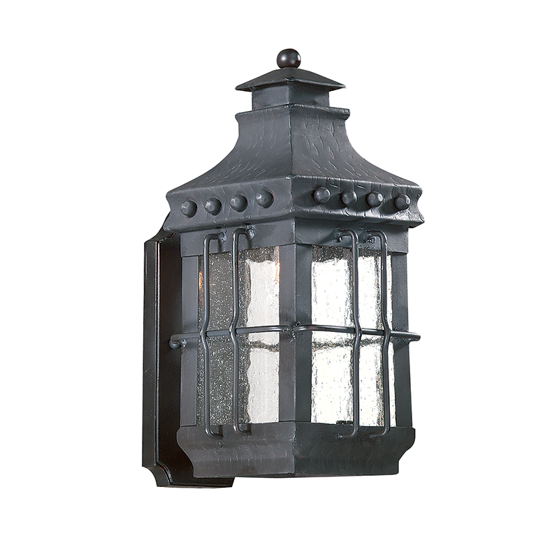 Troy Lighting DOVER 1LT WALL LANTERN SMALL BCD8970 Outdoor l Wall Troy Lighting NATURAL BRONZE  