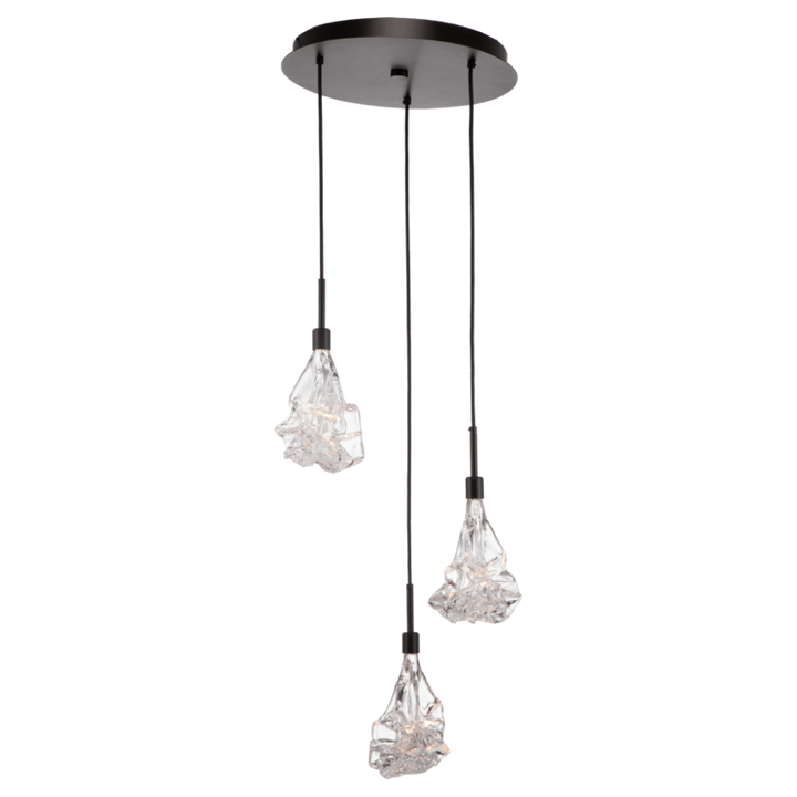 Hammerton Blossom Multi-Port - 03 Pendants Hammerton Studio Metallic Beige Silver Blossom Clear Blownglass 2700