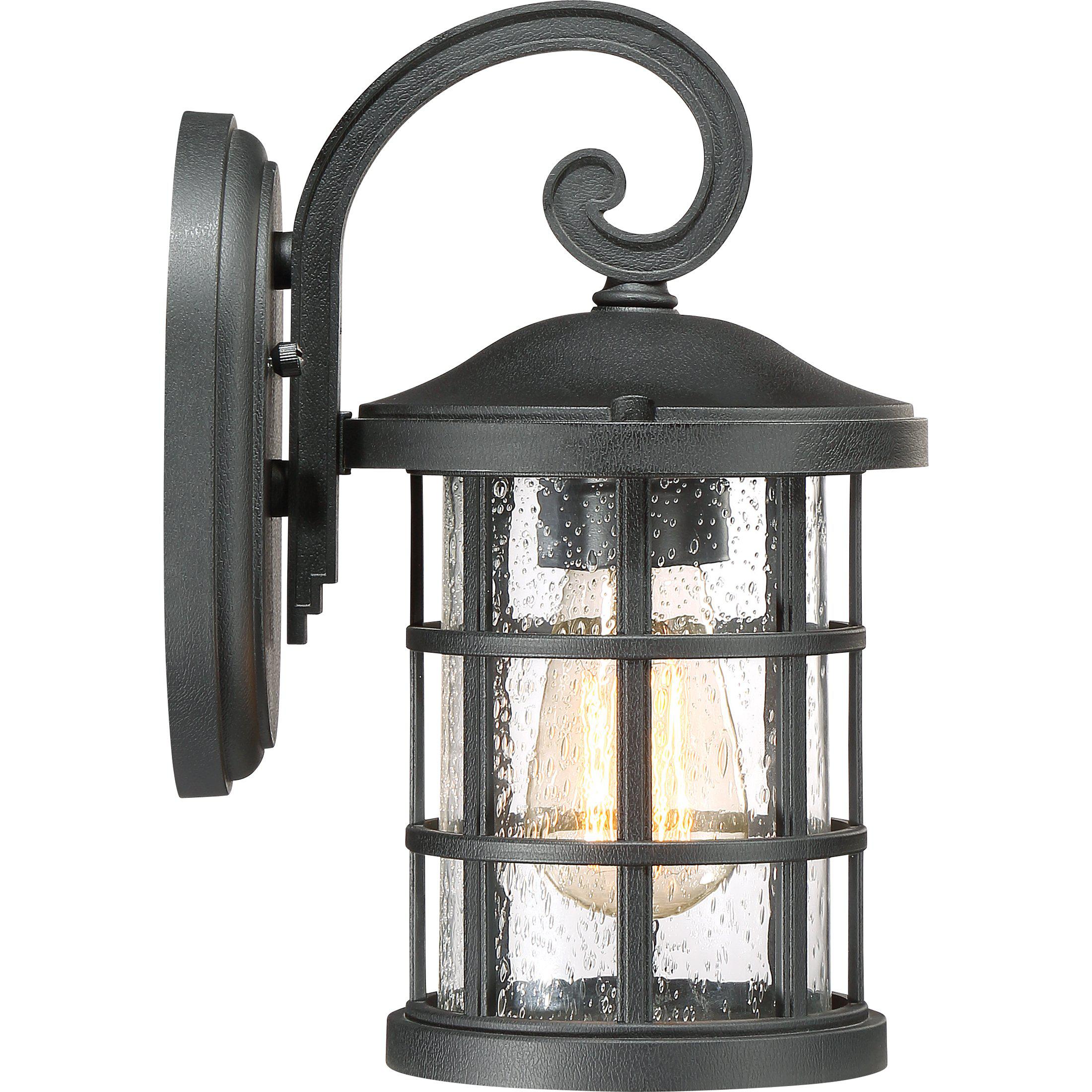 Quoizel  Crusade Outdoor Lantern, Small Outdoor Light Fixture Quoizel   