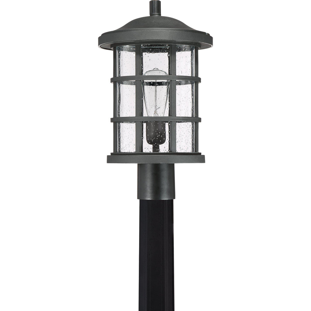 Quoizel Crusade Outdoor Lantern, Post