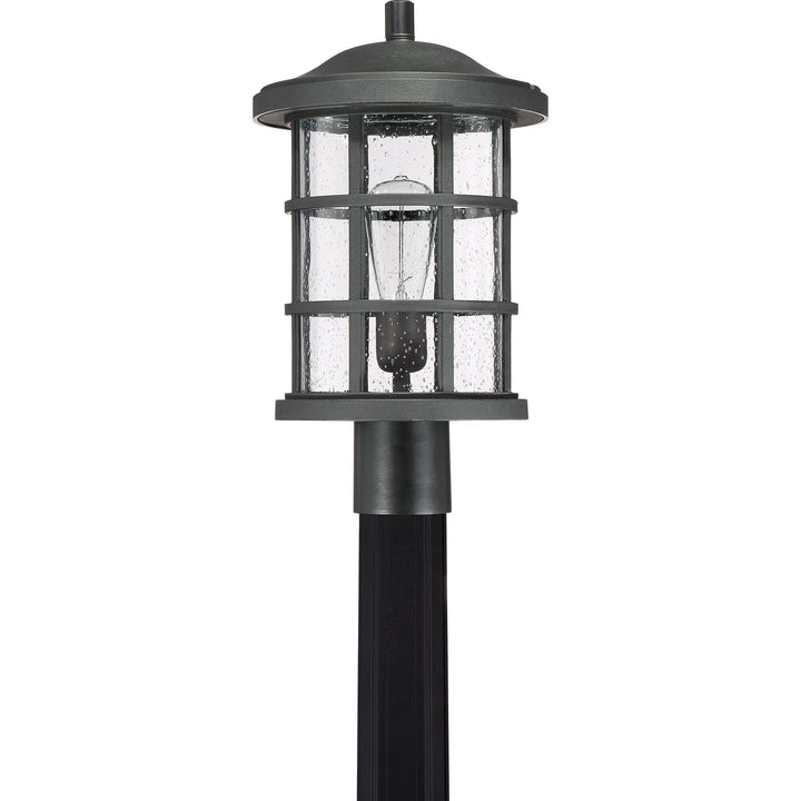 Quoizel Crusade Outdoor Lantern, Post