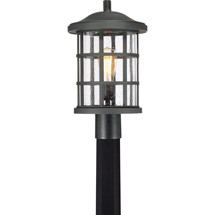 Quoizel Crusade Outdoor Lantern, Post