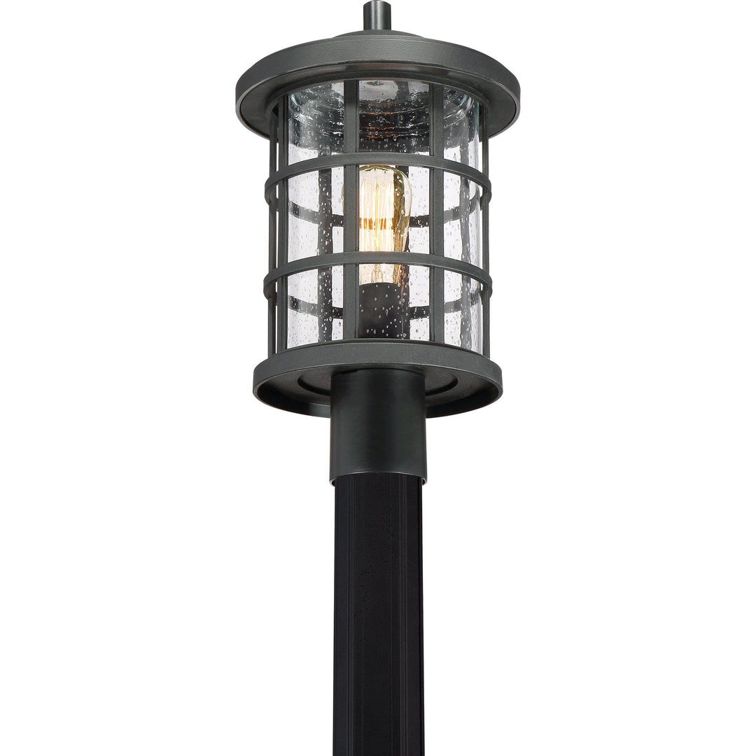 Quoizel Crusade Outdoor Lantern, Post