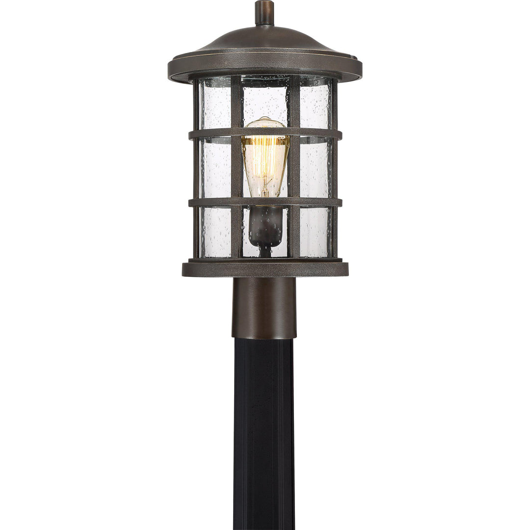 Quoizel  Crusade Outdoor Lantern, Post Pier & Post Mount Lights Quoizel Palladian Bronze  