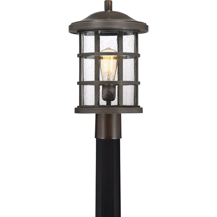 Quoizel  Crusade Outdoor Lantern, Post Pier & Post Mount Lights Quoizel Palladian Bronze  