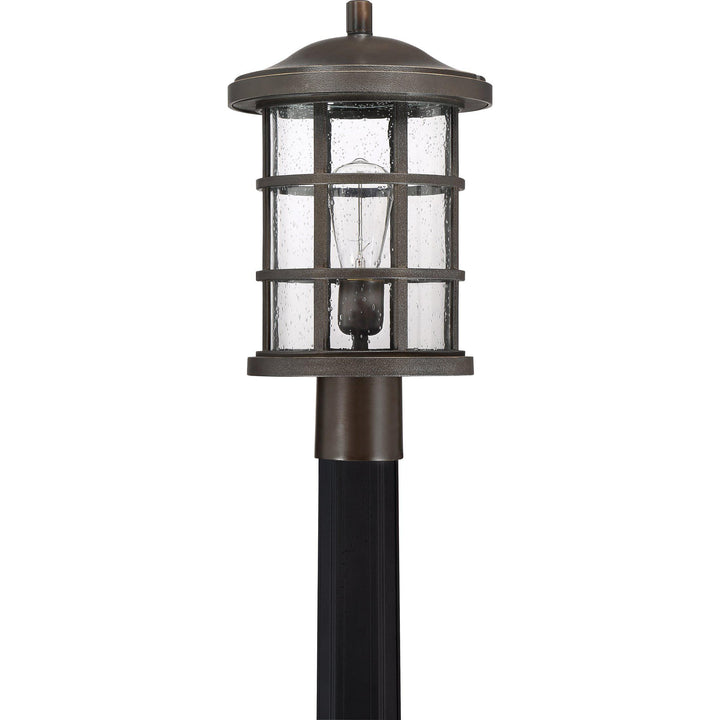 Quoizel Crusade Outdoor Lantern, Post