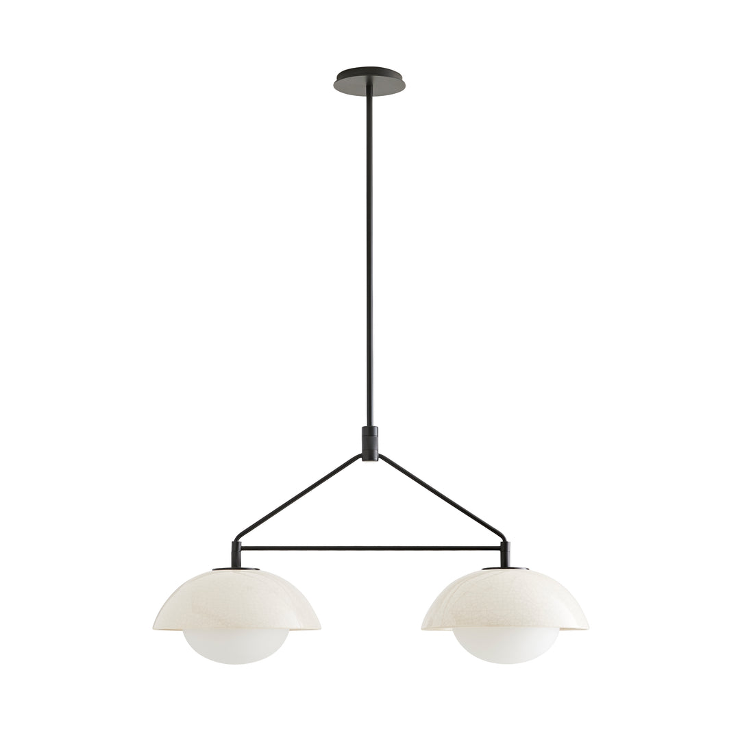 Arteriors APD Workshop for Arteriors Glaze Linear Pendant DA49001 Linear Chandeliers Arteriors   