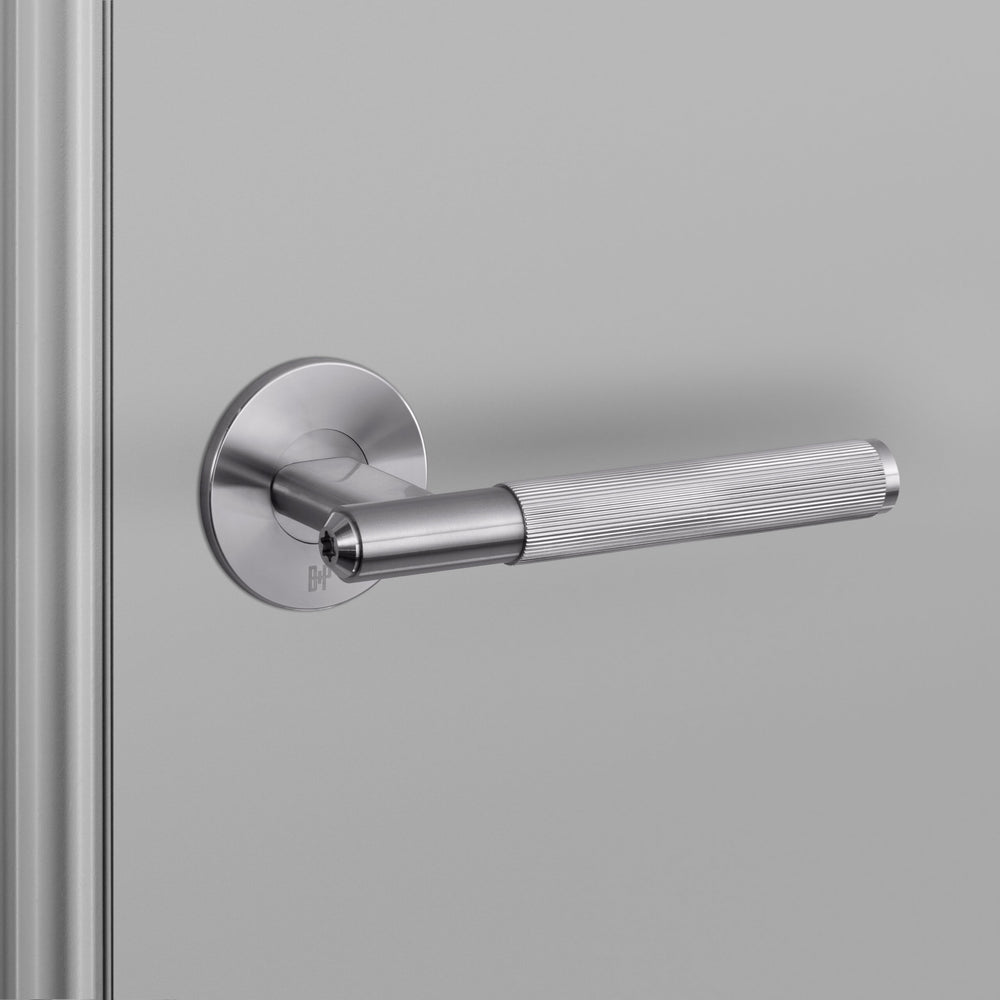 Buster + Punch Conventional Door Handle, Linear Design - FIXED TYPE Door Hardware Buster + Punch   