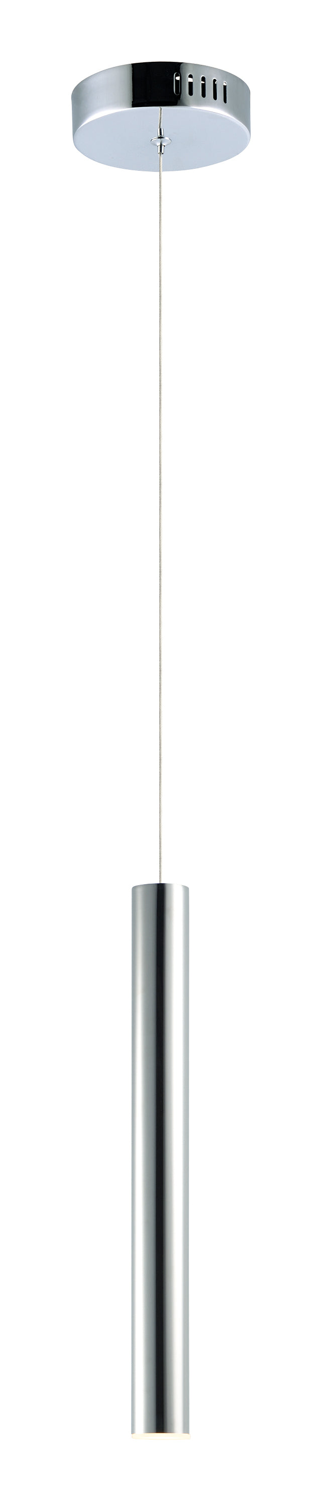 ET2 Flute 1 Light LED Pendant E10011 Mini-Pendants ET2 Polished Chrome  