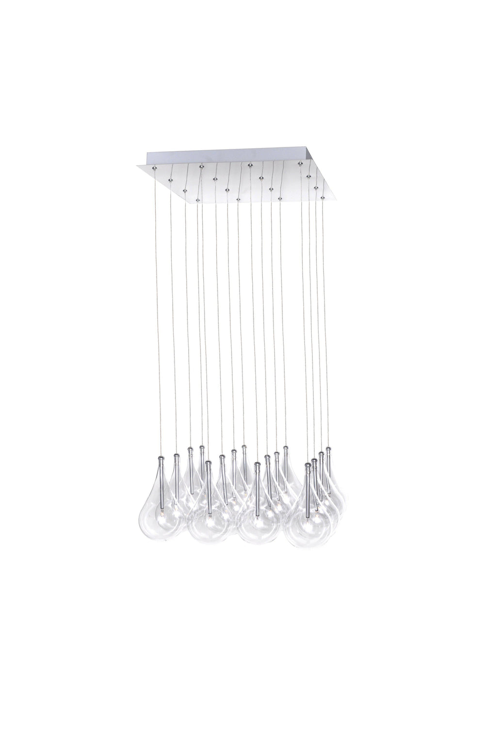 ET2 Larmes 16 Light Pendant E20117 Pendants ET2 Polished Chrome  