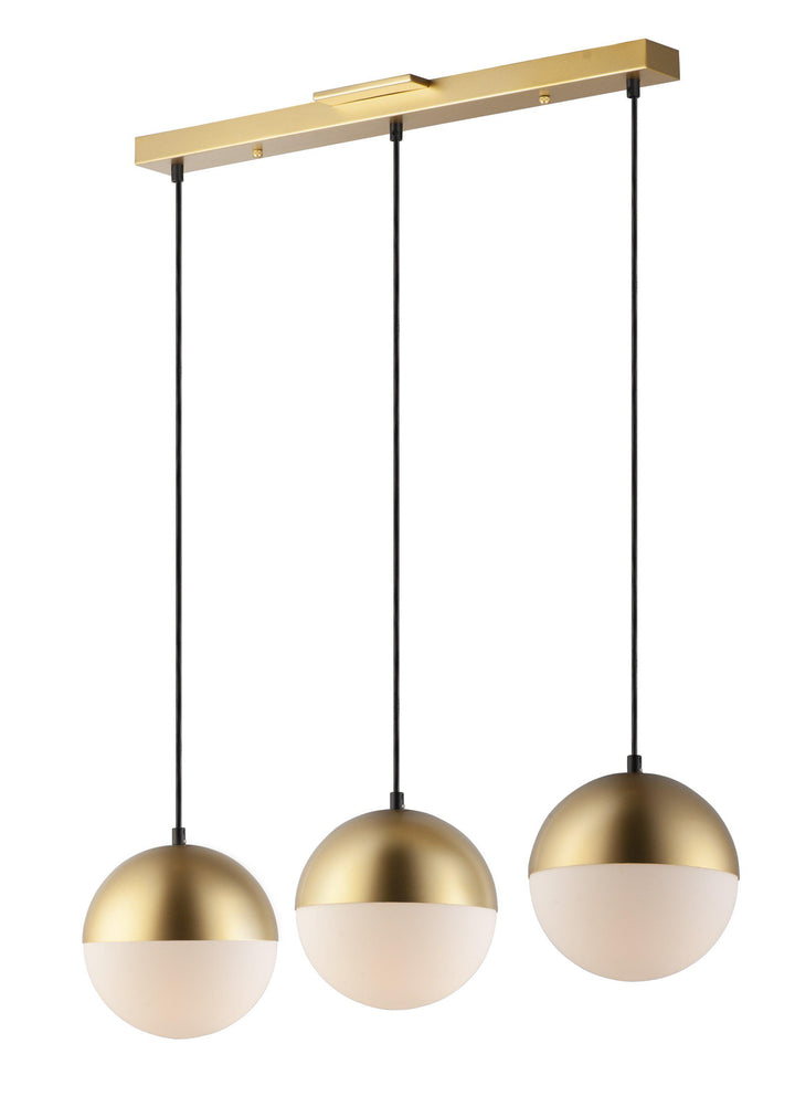 ET2 Half Moon 3 Light LED Pendant E20363 Pendants ET2 Metallic Gold  