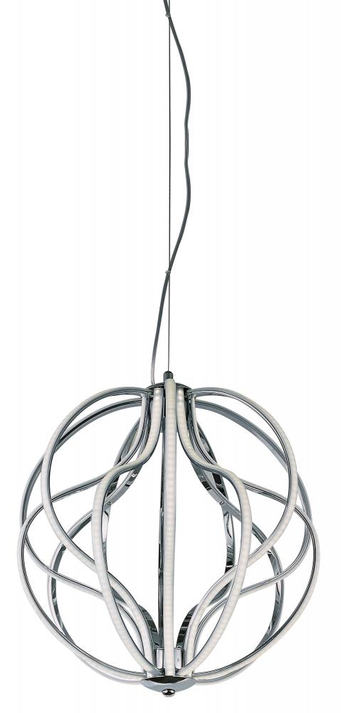 ET2 Aura 14 Light LED Pendant E21174 Pendants ET2 Chrome  