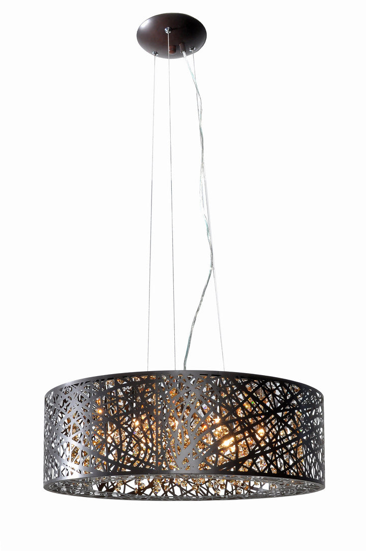 ET2 Inca 9 Light Pendant E21308 Pendants ET2 Bronze  