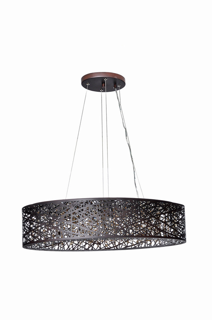 ET2 Inca 9 Light Pendant E21310 Linear Chandeliers ET2   