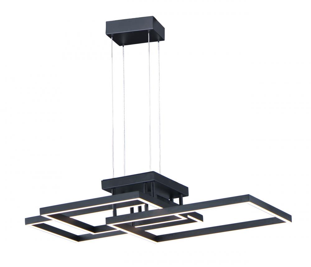 ET2 Traverse LED-Multi-Light Pendant 21515 Pendants ET2 Black  