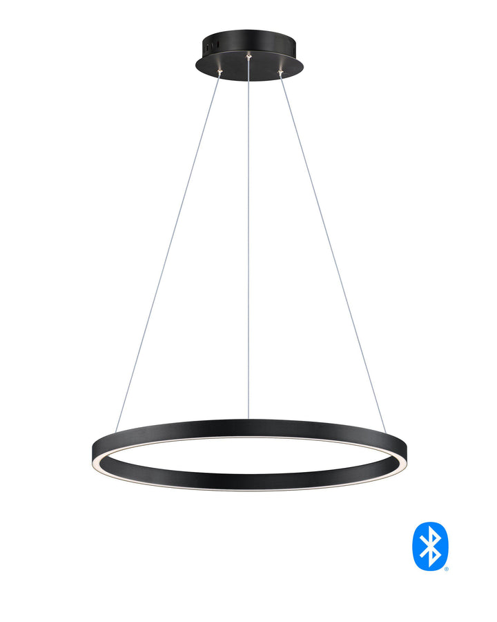 ET2 Groove 24 Inch LED Pendant E22724 Pendants ET2 Black  