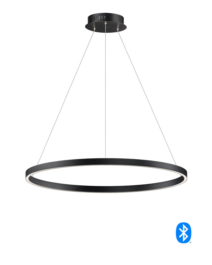 ET2 Groove 32 Inch LED Pendant E22726 Pendants ET2 Black  