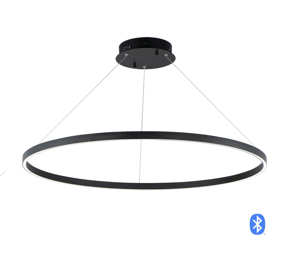 ET2 Groove 40 Inch LED Pendant E22728 Pendants ET2 Black  