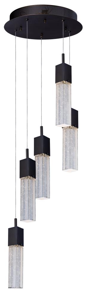 ET2 Fizz III 5 Light LED Pendant E22765 Pendants ET2 Bronze  