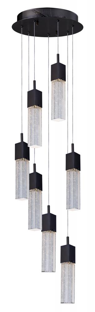 ET2 Fizz III 7 Light LED Pendant E22767 Pendants ET2 Bronze  