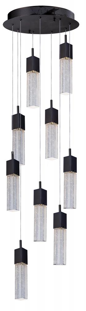 ET2 Fizz III 9 Light LED Pendant E22769 Pendants ET2 Bronze  