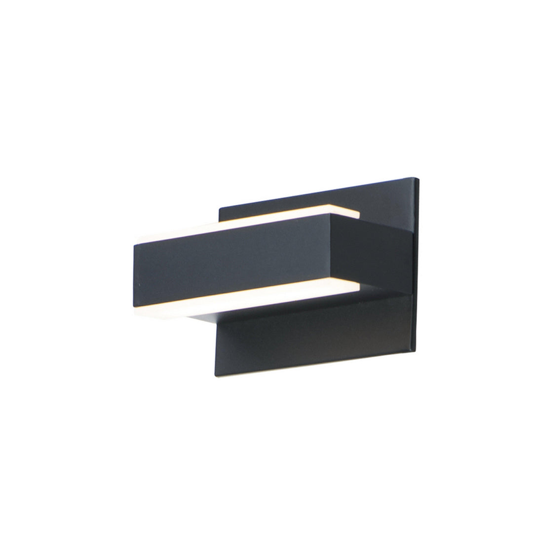 ET2 Omni 7 Inch LED Wall Sconce E23210 Vanity Lights ET2 Black  