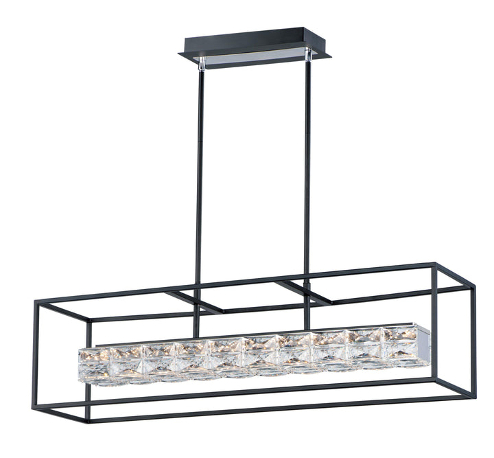 ET2 Zephyr 1 Light LED Pendant E23304 Linear Chandeliers ET2 Black  