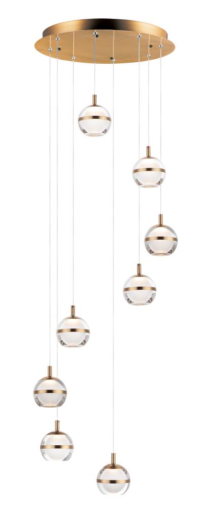 ET2 Swank-Multi-Light Pendant 24598 Pendants ET2 Brass  