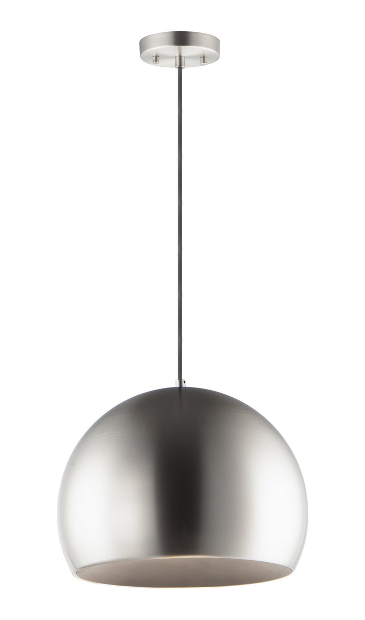 ET2 Palla 20 Inch LED Pendant E24926 Pendants ET2 Satin Nickel / Black  