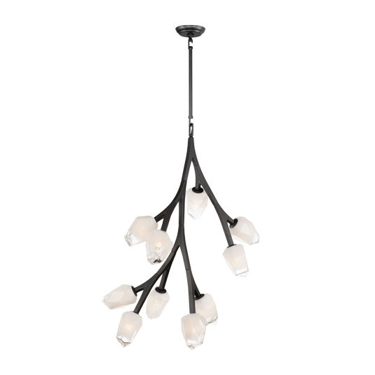 ET2 Blossom 10 Light Pendant E32798 Pendants ET2 Black  